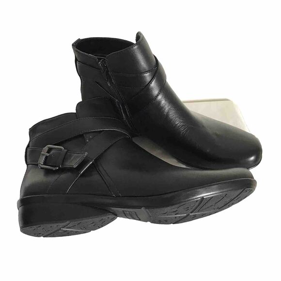 Naturalizer Black Ankle Boots - Picture 2 of 13